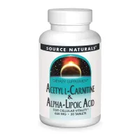 Acetyl L-Carnitine & Alpha-Lipoic Acid 650 mg - 30 tabs